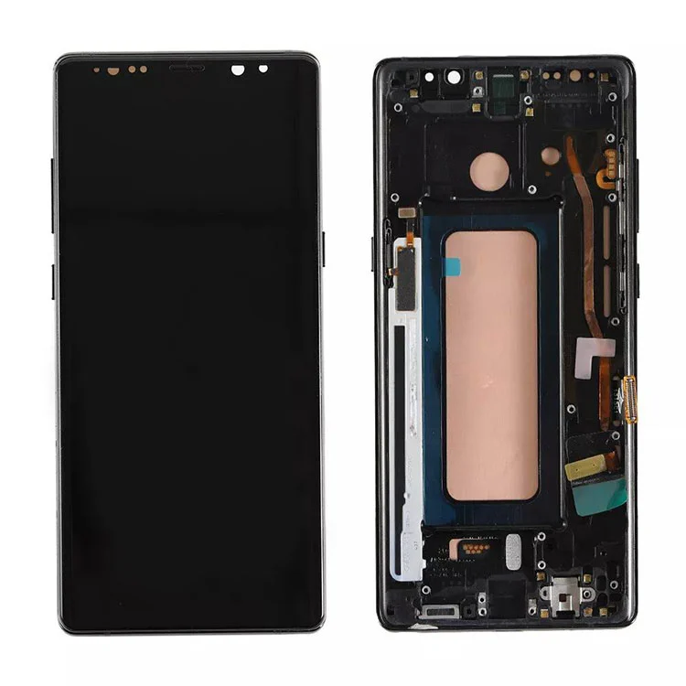 A Samsung Galaxy Note 8 LCD OLED kijelző képernyő digitalizáló szerelvényéhez