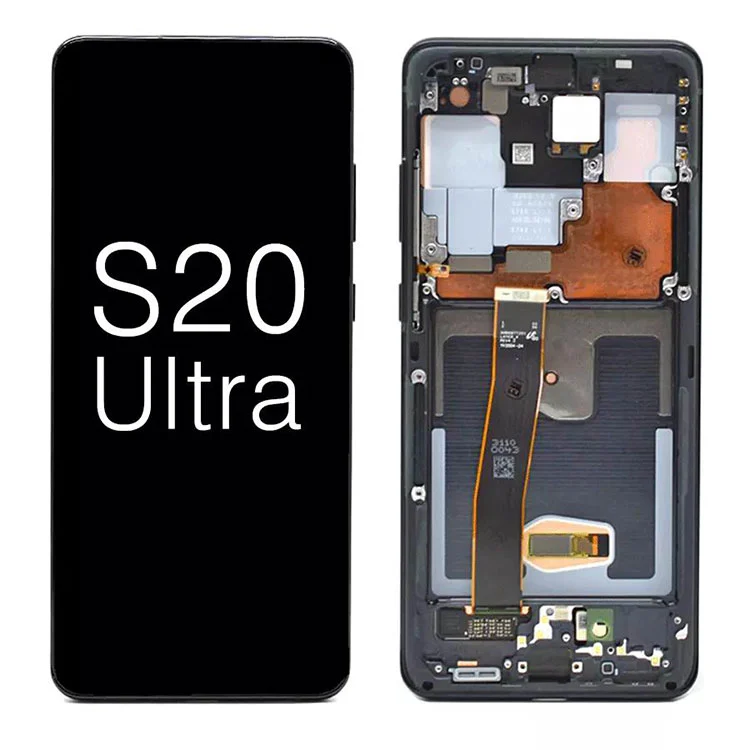 A Samsung Galaxy S20 Ultra G988 5G OLED kijelző LCD érintőképernyő cseréjéhez