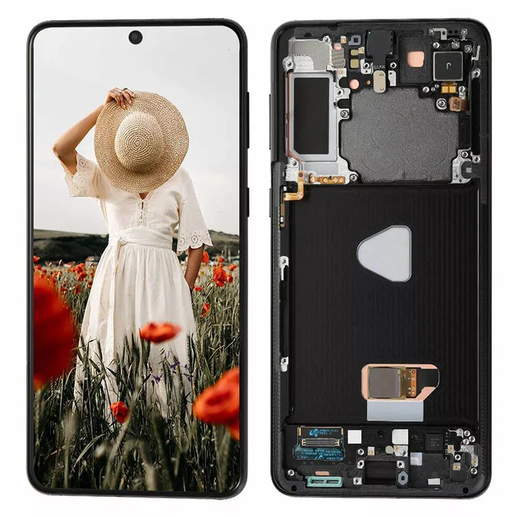 A Samsung Galaxy S21 Plus LCD Display Touch Screen szerelvény cseréjéhez